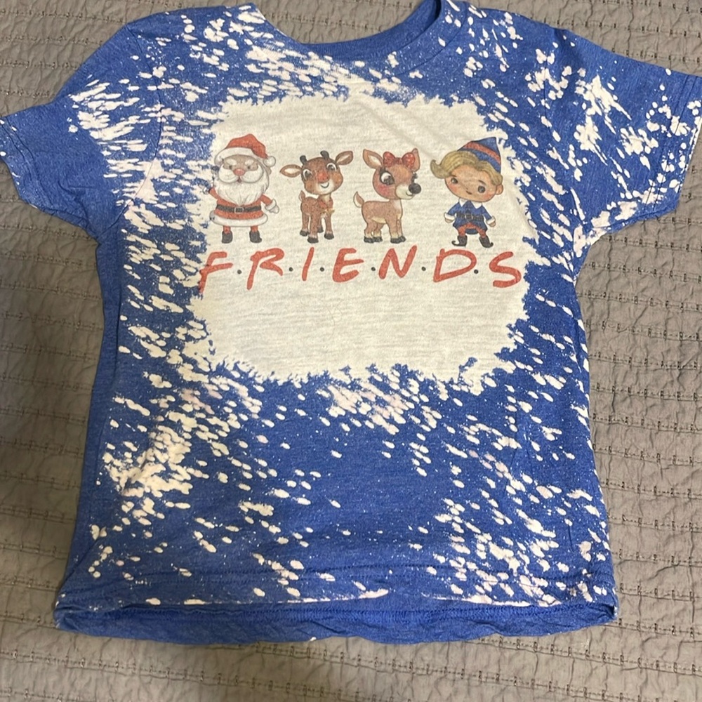 Rudolph/friends kid t-shirt